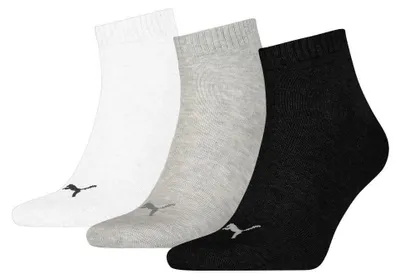 Produktbild von Halbhohe Socken aus weicher Baumwolle – Grau Weiß Schwarz – 35-38