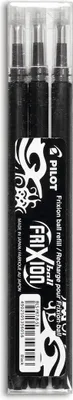 Immagine prodotto di Pilot BLS-FR7-B-S3 ricarica roller FriXion BLS-FR7 - 0,4 mm, nero, confezione da 3