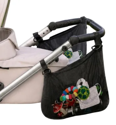 Productafbeelding van 2 Stuks Kinderwagen Organizer met Verstelbare Bandjes