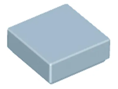 Produktbild von Lego® 1x1 Fliesen 3070 - 100 Stück Sandblau