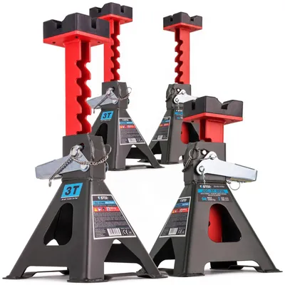 Produktbild von Achsstütze Achsständer Unterstellbock - 3 t - 4 Stück - 275 bis 430 mm - Für Pkw und SUV