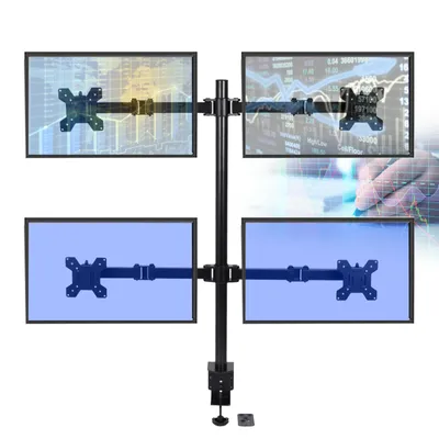 Obrázek produktu pro 360° stojan na monitor pro ploché a zakřivené obrazovky Držák stolního držáku 4