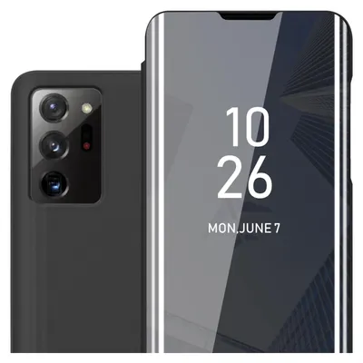 Obrázek produktu pro Cadorabo Pouzdro na mobilní telefon pro Samsung Galaxy NOTE 20 ULTRA v černém krytu Zadní kryt Ochranné pouzdro typu kniha Pouzdro typu kniha