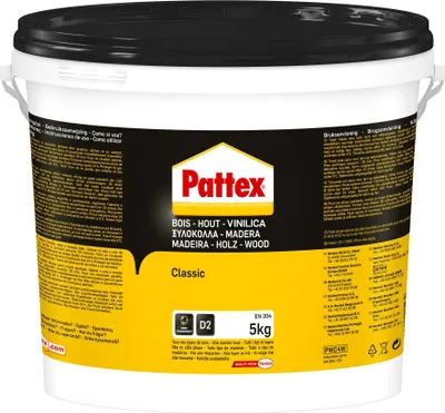 Immagine prodotto di Adesivo colla vinilica per legno e laminati Pattex Vinil legno