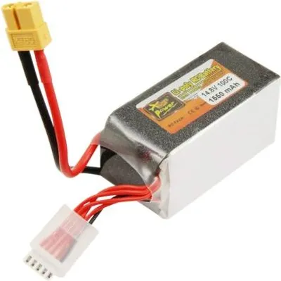 Obrázek produktu pro Baterie pro FPV Drone 4S 100C – Li-Po 14,8 V 1550 mAh XT60