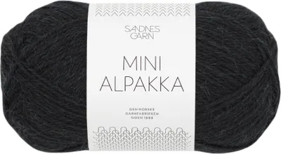 Produktbild von Sandnes Mini Alpakka 50g Schwarz 1099
