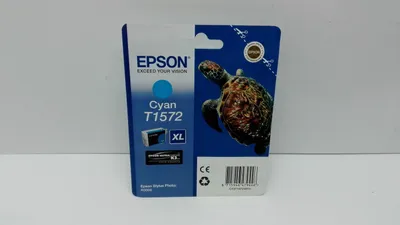 Produktbild von Epson Turtle T1572 Cyan, High (L) Yield, Cyan, 25,9 ml, 1 Stück(e), 2300 Seiten, Einzelpackung