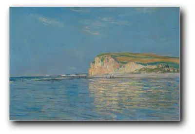 Immagine prodotto di Stampa artistica "Ebbe a Pourville, vicino a Dieppe" di Claude Monet – 60x90 cm – non incorniciata