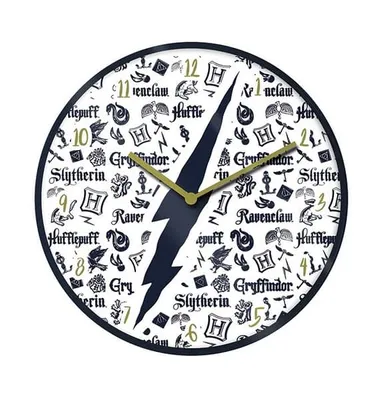 Immagine prodotto di Infografica sull'orologio da parete di Harry Potter