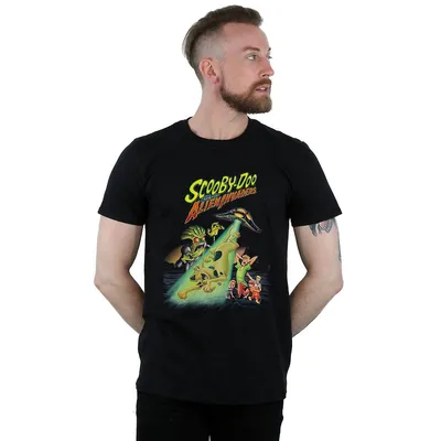 Immagine prodotto di Scooby Doo - Maglietta "Gli invasori alieni" per uomo BI1474 (3XL) (Nero)