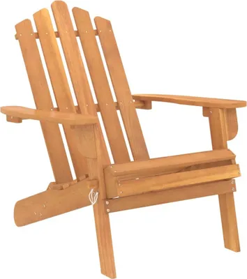 Image de Chaise de jardin Adirondack Bois d'acacia massif