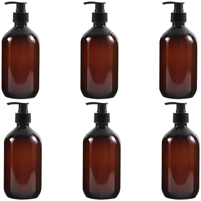 Produktbild von Set aus 6 Kunststoff-Seifenspendern 500ml mit Pumpe