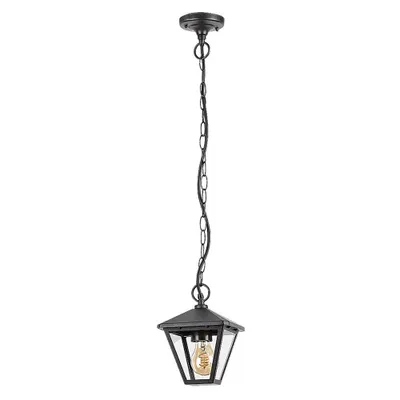 Zdjęcie produktu dla Lampa wisząca klasyczna 1xE27 Paravento czarny 7149 Rabalux