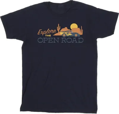 Produktbild von Disney - "Cars Explore The Open Road" T-Shirt für Herren BI17636 (S) (Marineblau)
