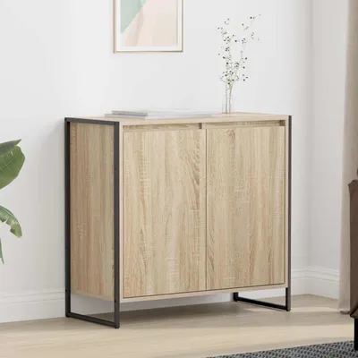 Image de vidaXL Armoire latérale Sonoma 79 x 36 x 75 cm Bois composite