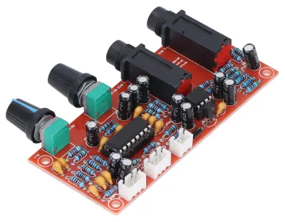 Zdjęcie produktu dla PT2399 Cyfrowy moduł wzmacniacza mikrofonowego Płytka pogłosowa karaoke DC12-24V