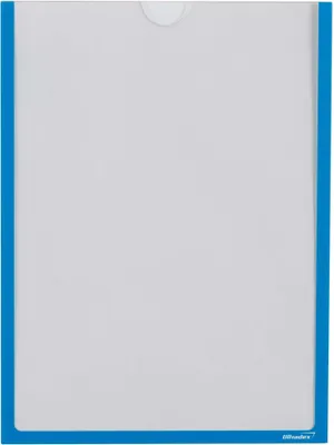 Image de Boîte à pochettes magnétique pour format A4 (302 x 225 mm), lot de 5 pièces, bleu