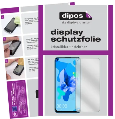 Zdjęcie produktu dla 4x osłona ekranu dla Huawei nova 5 przezroczysta folia ochronna wyświetlacza dipos