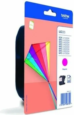 Immagine prodotto di Brother LC223MBP - Magenta - originale - blister - cartuccia d'inchiostro - per Brother DCP-J4120, J562, MFC-J4420, J4620, J4625, J480, J5320, J5625, J5720, J680, J880