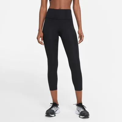 Produktbild von Nike W Nk Epic Fast Crop Black/Reflective Silv Xs