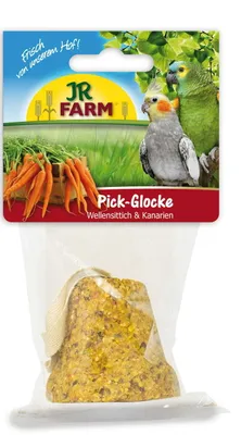 Image de JRFarm Pick Cloche Perroquet+Canari 1 pièce