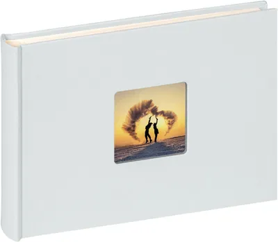 Obrázek produktu pro Mini fotoalbum FUN, světle modré, 22 x 16 cm, 40 bílých stran