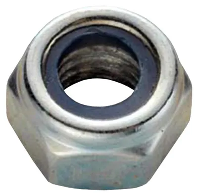 Produktbild von Dresselhaus WGR 3382, Sechskantmutter, Nylon, Edelstahl, Edelstahl, M5, Chrom, DIN 985