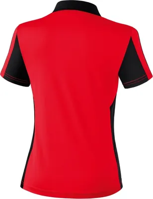 Obrázek produktu pro Dámské polo tričko Erima CLASSIC 5-CUBES, červené/černé/bílé, velikost 40