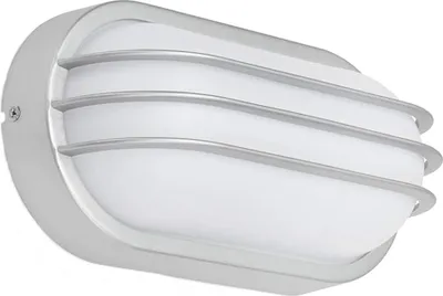 Produktbild von Telefunken LED Außenleuchte Wandlampe Palma Silber IP44 12W 1200lm Neutralweiß 4000K