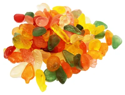 Immagine prodotto di De Bron sweet mini fruits mix di gomme alla frutta senza zucchero 1000g