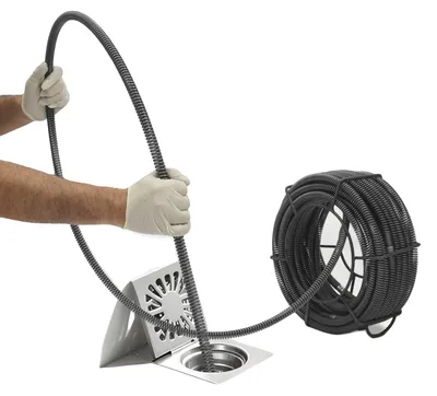 Produktbild von Stahlrohrreinigungswerkzeug, Manganstahl, 20 m Länge, 0.4mm