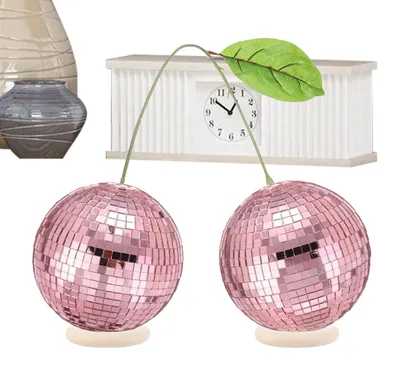 Image de Décoration de boule de discothèque - Forme de boule avec effet miroir