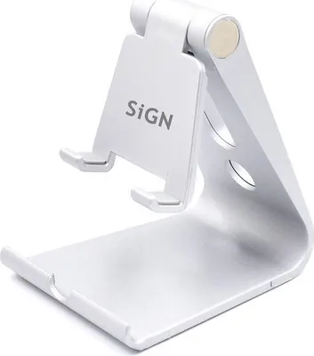 Produktbild von Sign-Ständer für Handy/Tablet - Silber