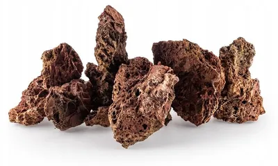 Obrázok produktu pre Dekoračné kamienky do akvária Maple Leaf Rock 24 kg, hnedo-červené
