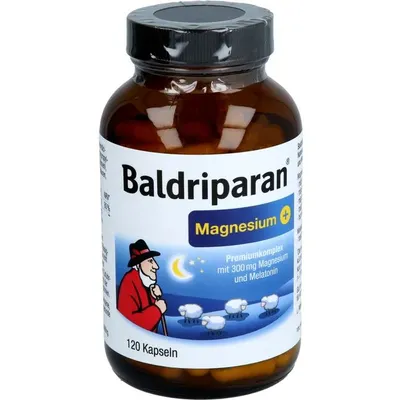 Obrázok produktu pre Baldriparan Magnesium Plus Capsules 120 kapsúl