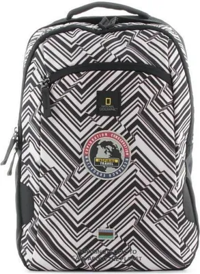 Produktbild von National Geographic Laptop-Rucksack 31 Liter N01114 Schwarz/Weiß Print