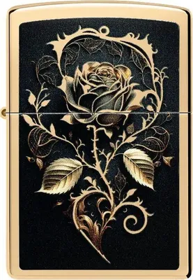 Produktbild von ZIPPO Feuerzeug GOLDEN ROSE DESIGN 60007382