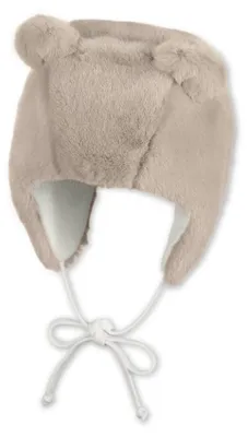 Productafbeelding van Muts met oortjes, beige, maat 41