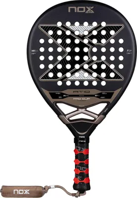 Produktbild von Nox At10 Pro Cup Hard By Agustín Tapia Padelschläger Silber 360-370 gr Silber 360-370 gr