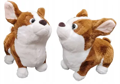 Produktbild von Emaj Corgi Plüschhund Niedliches Stofftier 22 cm