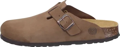 Produktbild von Dr. Brinkmann Nerpio Clogs Weiches Nubukleder, Gepolstertes Fußbett, Mit Markenlogo auf der Seite