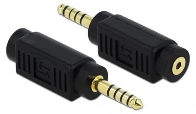 Obrázok produktu pre DeLOCK 65996, 4.4 mm 5 pin, 2.5 mm 4 pin, Čierna