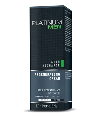 Obrázok produktu pre Dr Irena Eris Platinum Men - Regeneračný denný / nočný krém na tvár 50 ml
