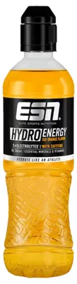 Produktbild von ESN HydroEnergy – Orange – 6 x 500 ml, zuckerfrei, mit Koffein und Elektrolyten