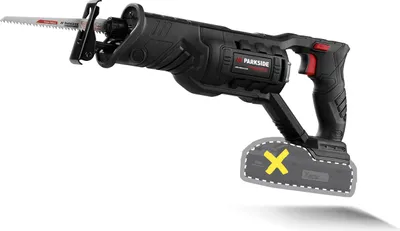 Produktbild von PARKSIDE PERFORMANCE® 20 V Akku-Säbelsäge »PSSAP 20 Li D5«, ohne Akku und Ladegerät