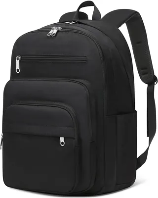 Produktbild von Großer Rucksack für Schule und Universität – Schwarz