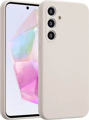 Produktbild von Accezz Liquid Silikoncase Samsung Galaxy A35 - Stone