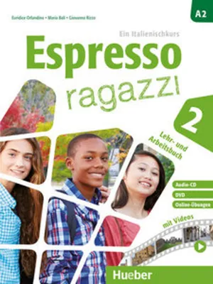Immagine prodotto di Espresso ragazzi 2. Lehr- und Arbeitsbuch mit DVD und Audio-CD - Schulbuchausgabe