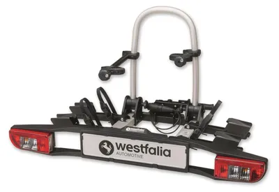 Immagine prodotto di Portabiciclette per gancio di traino - Pieghevole - 2 bici - 60 kg