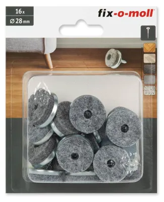 Produktbild von Parkettgleiter rund 28mm Sparpack fix-o-moll